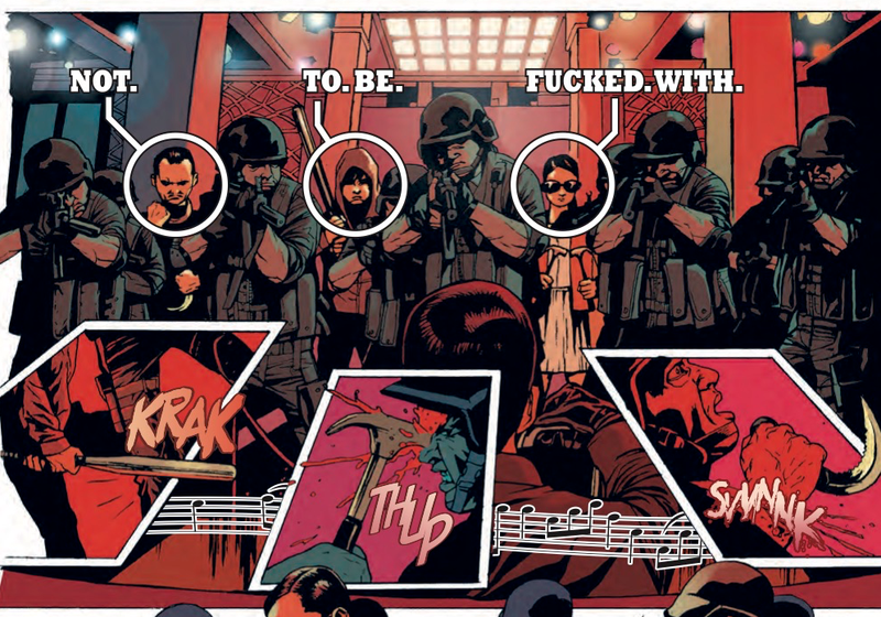 Illustration for article titled The Raid captures the movie’s bone-crushing brutality on the page